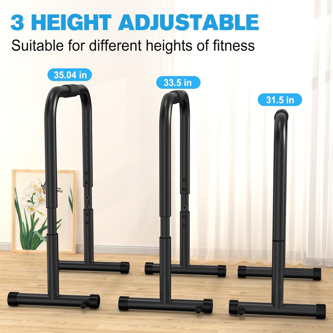 Powerdip – Estación de dips ajustable para entrenamiento de la parte superior del cuerpo en casa