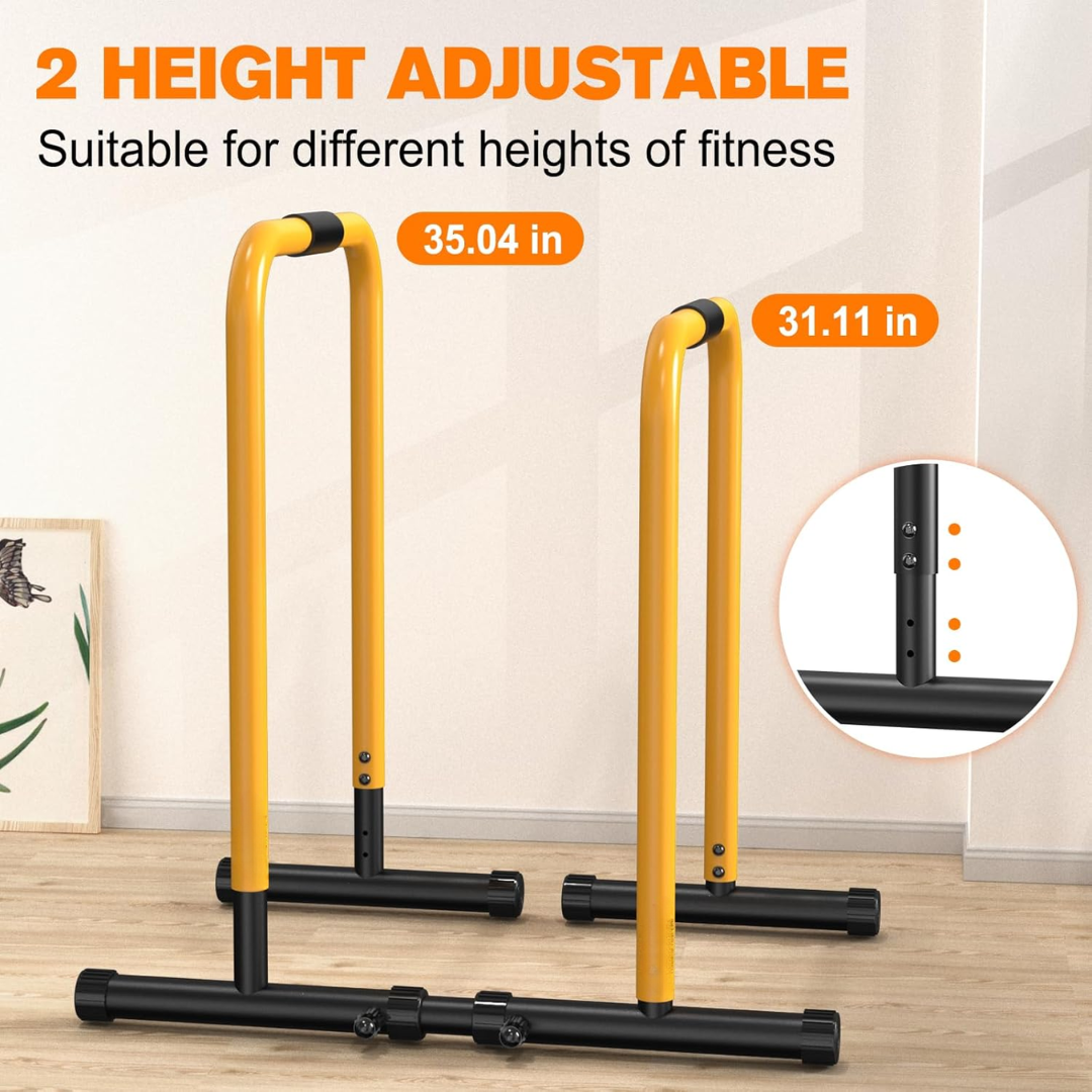 Powerdip – Estación de dips ajustable para entrenamiento de la parte superior del cuerpo en casa