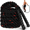 Powerjump – Cuerda para saltar ajustable con pesas para entrenamiento de fuerza y resistencia