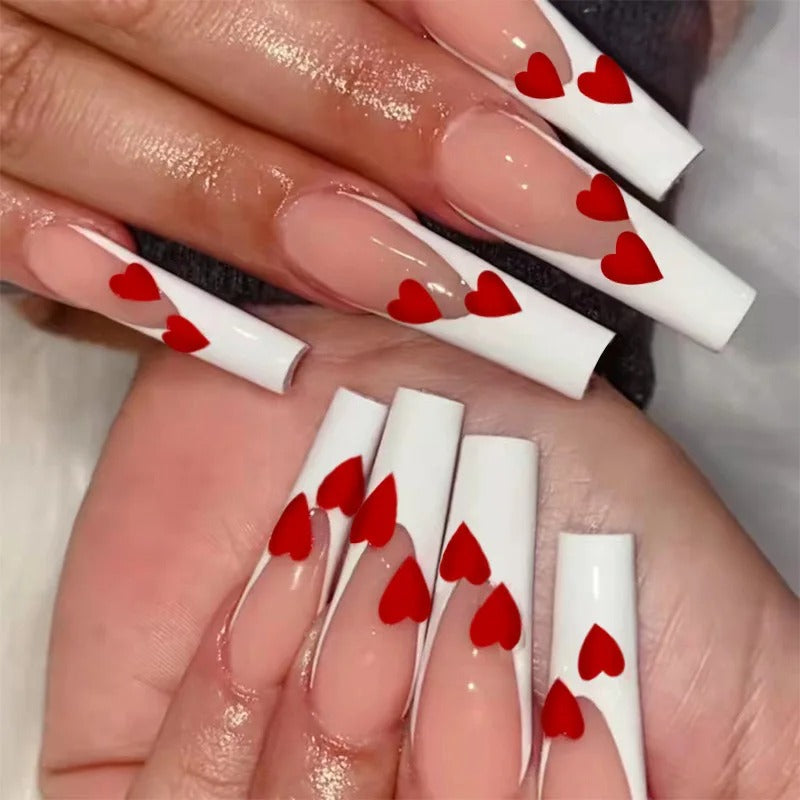 Presson Chic – 24 Rosa Kunstnägel mit Kleber für schnellen Salonlook