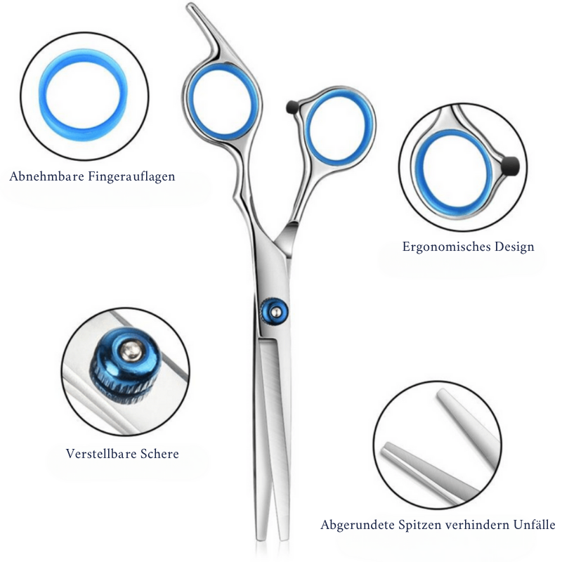 PROSTYLER – Set de peluquería DIY de 10 piezas para cortes de cabello precisos en casa