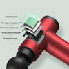 PulsePro Mini – Pistola per massaggi fasciali compatta con 6 livelli e 4 testine per massaggio