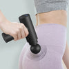 PulsePro Mini – Pistola per massaggi fasciali compatta con 6 livelli e 4 testine per massaggio