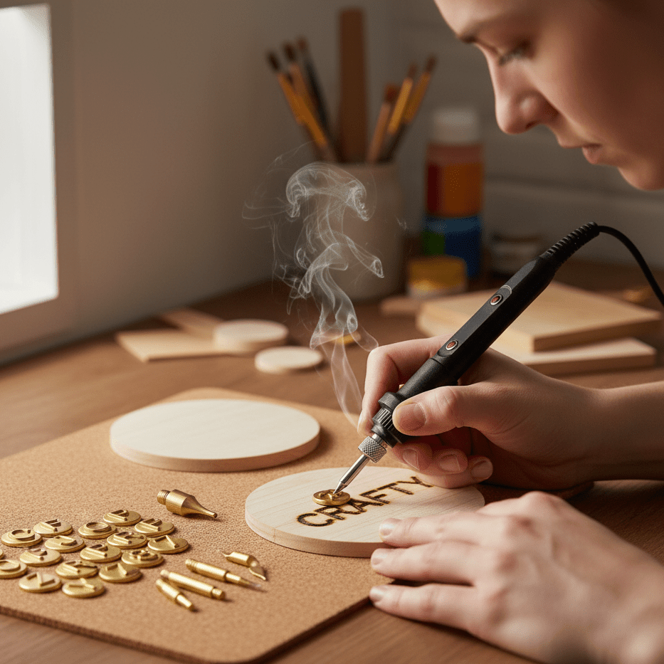 Artiblaze Master Engraving Kit | 58-teiliges Holzbrand- & Gravurset | Einstellbare Temperatur | Multifunktionales DIY-Werkzeug | Holz & Leder