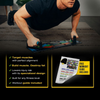 QuadroPress – Máquina ergonómica de push-up para un entrenamiento de la parte superior del cuerpo que cuida las articulaciones