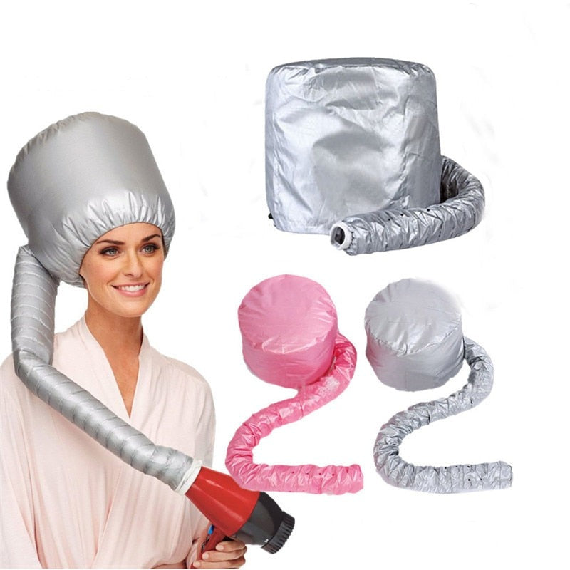 QUICKDRY – Set de 2 gorros para secador de cabello para un secado rápido y delicado
