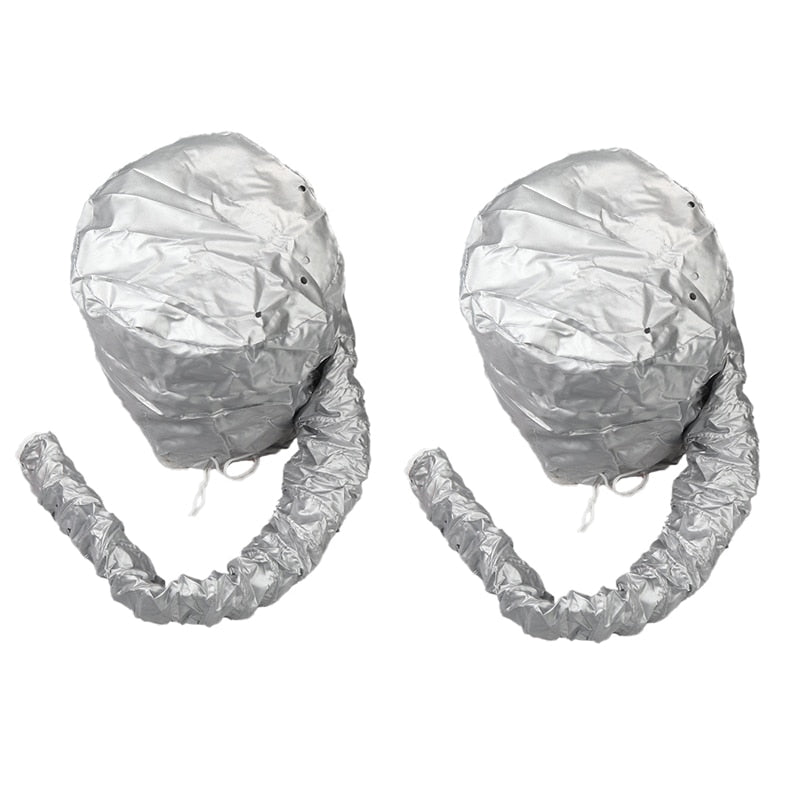QUICKDRY – Set de 2 gorros para secador de cabello para un secado rápido y delicado