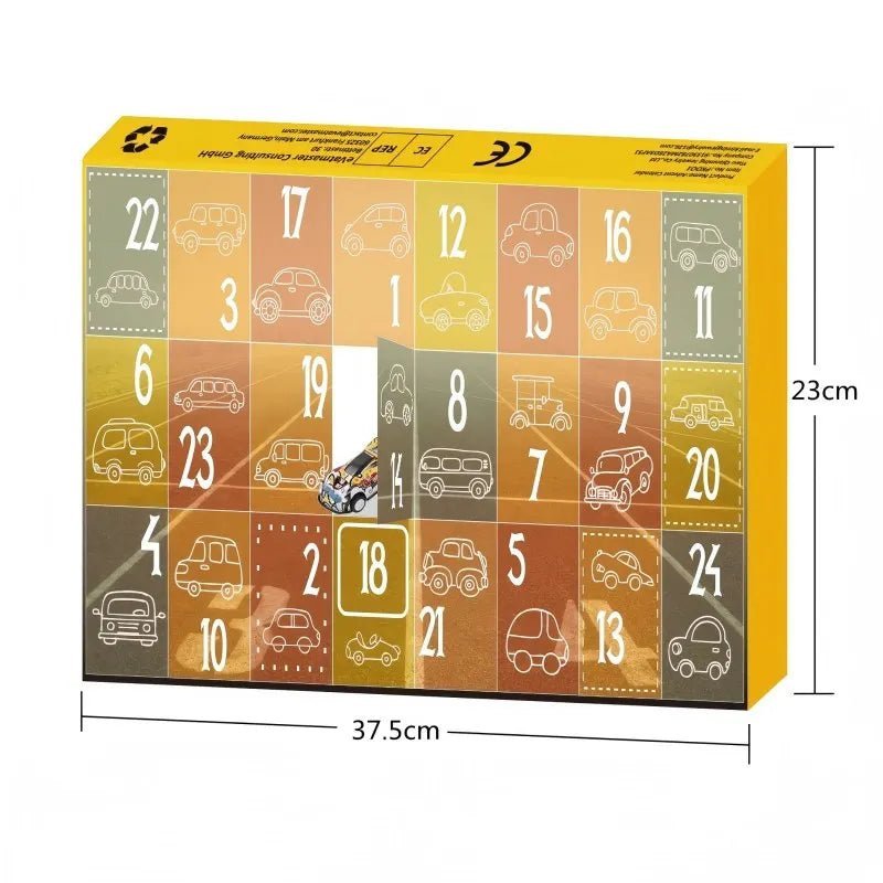 RACEMAS – 24-tägiger Weihnachts-Adventskalender mit Mini-Rennwagen-Überraschungen 1