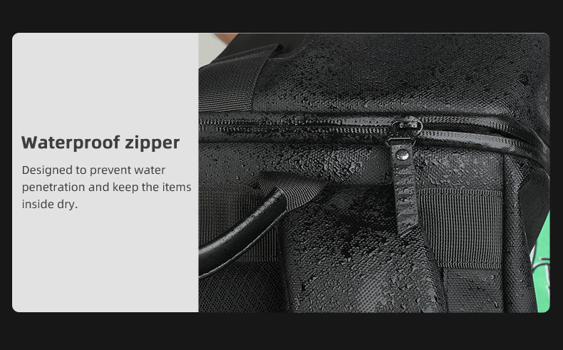 Mochila ROLLTRAIL – Mochila de exterior expandible con compartimento para portátil, cierre enrollable y protección antirrobo