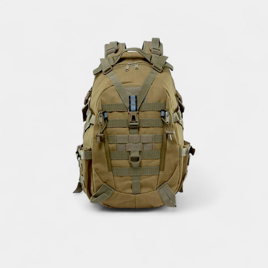 Mochila táctica ROVEX – mochila de 40L para exteriores con sistema MOLLE y construcción militar impermeable