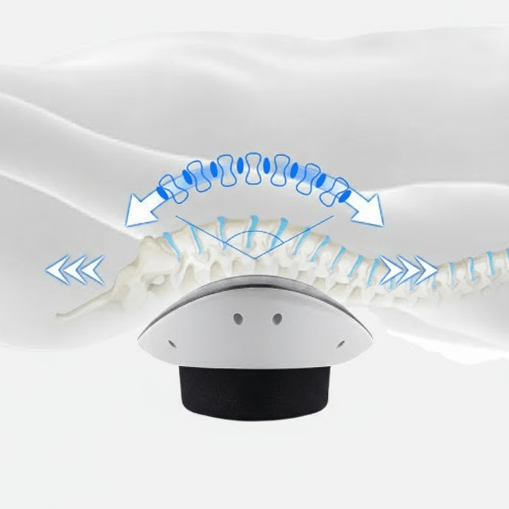 RUGREVA – Rot- und Blaulichttherapie mit Wärme und Dehnung zur Linderung der Rückenschmerzen 2