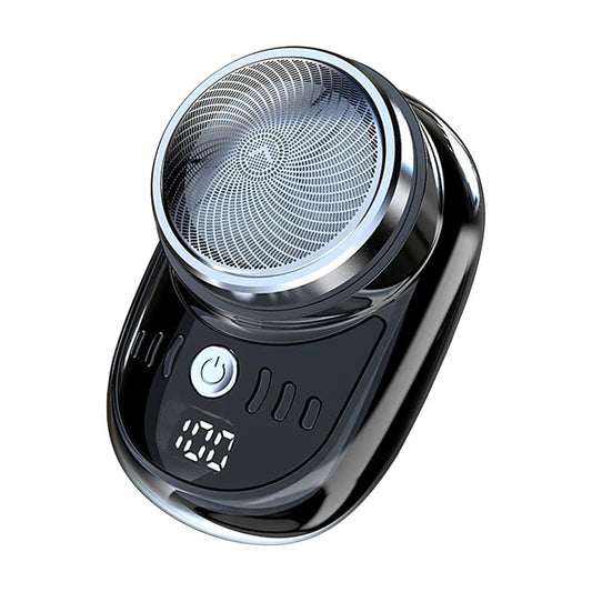 Razorgo Mini Afeitadora – Afeitadora USB compacta con pantalla digital para llevar contigo