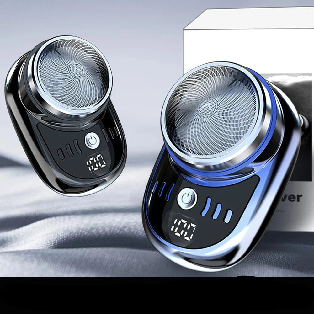 Razorgo Mini Afeitadora – Afeitadora USB compacta con pantalla digital para llevar contigo