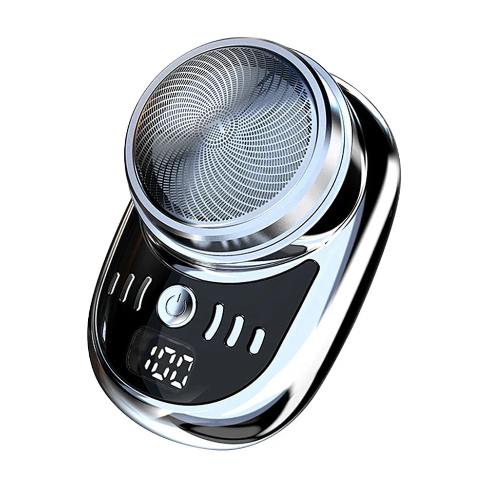 Razorgo Mini Afeitadora – Afeitadora USB compacta con pantalla digital para llevar contigo