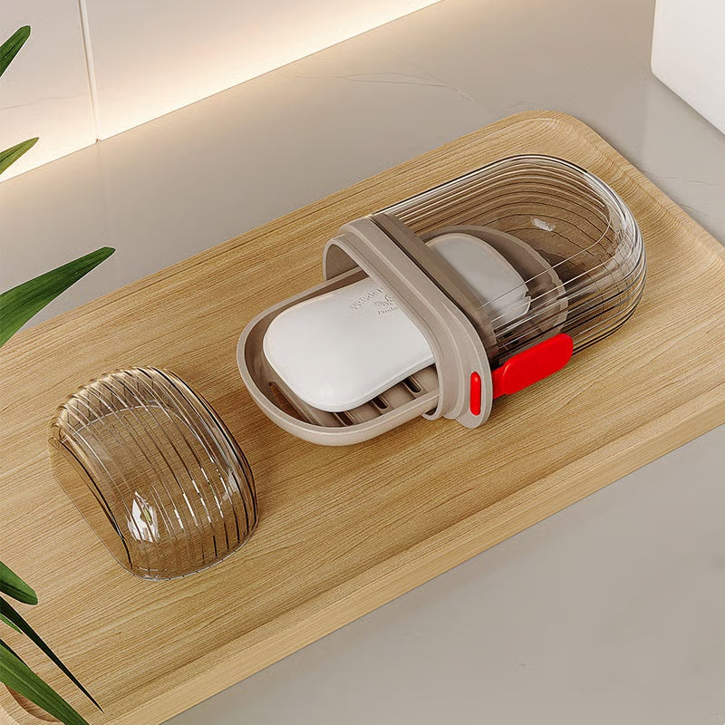 CLEANDRIP – Reiseseifenhalter für mühelose Hygiene unterwegs