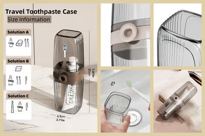 CLEANDRIP – Reiseseifenhalter für mühelose Hygiene unterwegs