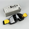 Retro motorbril – heren vintage beschermbril met UV-bescherming