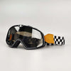 Retro motorbril – heren vintage beschermbril met UV-bescherming