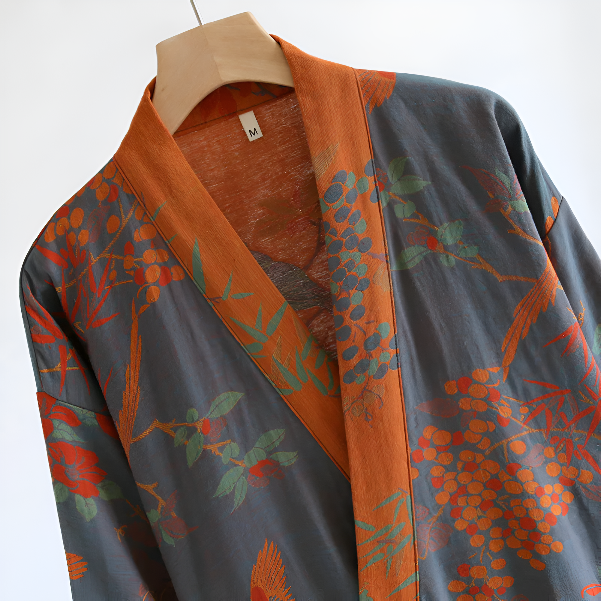 Accappatoio in Cotone Retro Gaze – Accappatoio Leggero in Stile Vintage