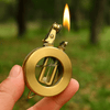 FLAMETRACK – Retro Metall Kerosin Feuerzeug im kompakten Vintage-Design