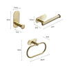 GLAMSET – Set de accesorios para baño