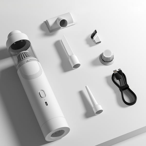 DUSTMATE – Kabelloser Handstaubsauger für mühelose Auto- & Haushaltsreinigung