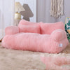 FluffyComfort - Sofá para mascotas lujoso y suave para una relajación definitiva