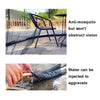 MOUSTIQUAIRE ECOSHIELD – Moustiquaire pour parasols jusqu'à 4 m – Réglable et avec fermeture éclair