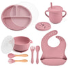 SET FUNMEAL – Vaisselle bébé sécurisée au design coloré pour des repas sans stress