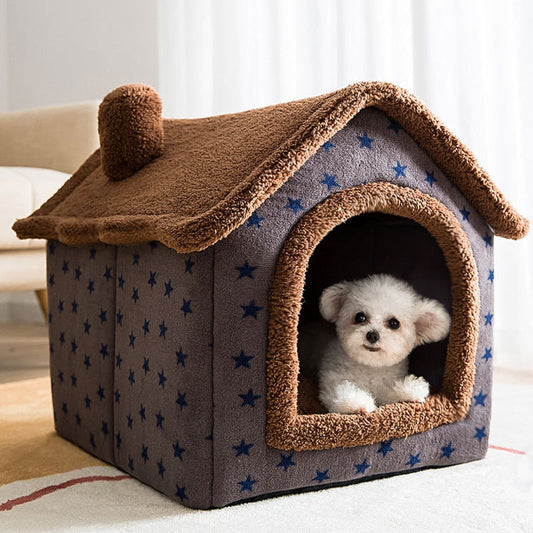 FLUFFYHAVEN – Maison douillette pour petits chiens et chats jusqu'à 4 kg