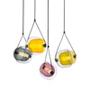QUORENA – Moderne plafondlamp van glas en ijzer