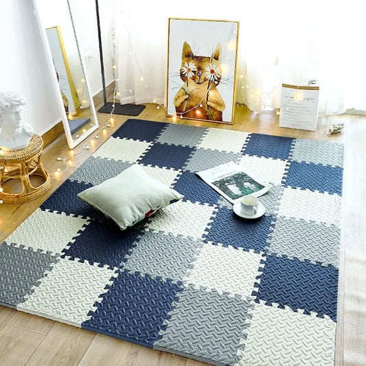 Tapis de jeu CushioPlay pour bébé – Tapis de jeu doux et sûr pour bébés et tout-petits