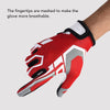Baseball Batting Gloves High Grip Sports Receiver Glove Protective Non Slip American Football Gloves for Youth and Adult