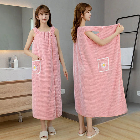 ASCIUGAMANO DA BAGNO AD ASCIUGATURA RAPIDA PER DONNE – Asciugamano da bagno rapido e portatile per donne – Ideale per casa e viaggi