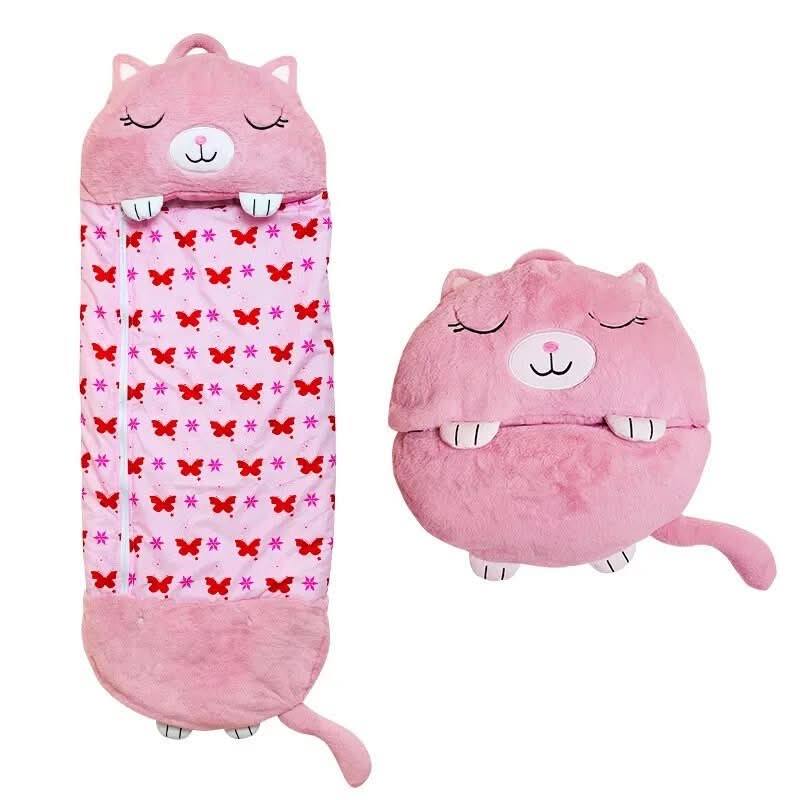 schlafsack als kuscheltier MagischerKuschel – 2-in-1 Kuscheltier-Schlafsack Für Kinder