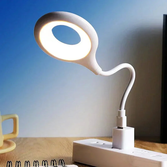 Kompaktes und Wiederaufladbares Nachtlicht – Flexibles LED-Licht für Schreibtisch und Nachttisch