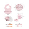 ColorMunch Ensemble Bébé – Ensemble d'apprentissage pour bébé 10 pièces, sans BPA, pour manger en toute autonomie