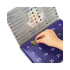 CRYSTALGEMS – Calendrier de l'Avent magique avec 24 cristaux naturels