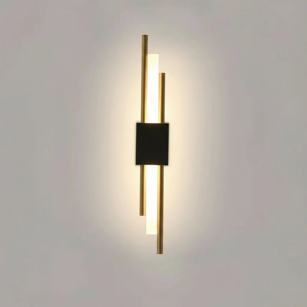 ARCGLINT – Moderne LED-Wandleuchte aus Metall & Acryl mit 3 Lichtfarben