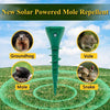 SOLAR MOLE REPELLER – Solarbetriebener Maulwurfschreck mit 3 Vibrationsmodi & IP65 für effektiven Gartenschutz