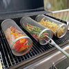 GrillCraft Drehbarer BBQ-Korb – Edelstahl für gleichmäßiges Garen-5