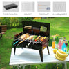 GrillMate Fold – Parrilla de acero plegable para barbacoa móvil y disfrute espontáneo del asado