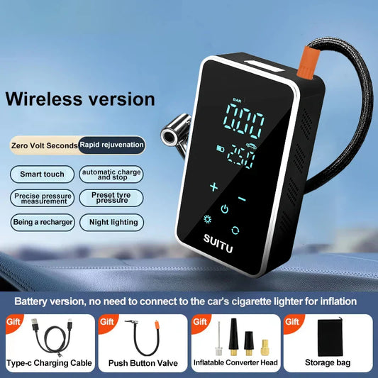 AirTouch – Pompa elettrica portatile con touchscreen