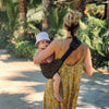 CarryNest Écharpe de portage bébé – Porte-hanche ergonomique pour un portage confortable et mains libres en déplacement