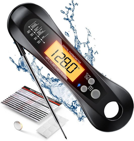 GrillMaster – Digitales Sofort-Fleischthermometer mit präziser Temperaturkontrolle