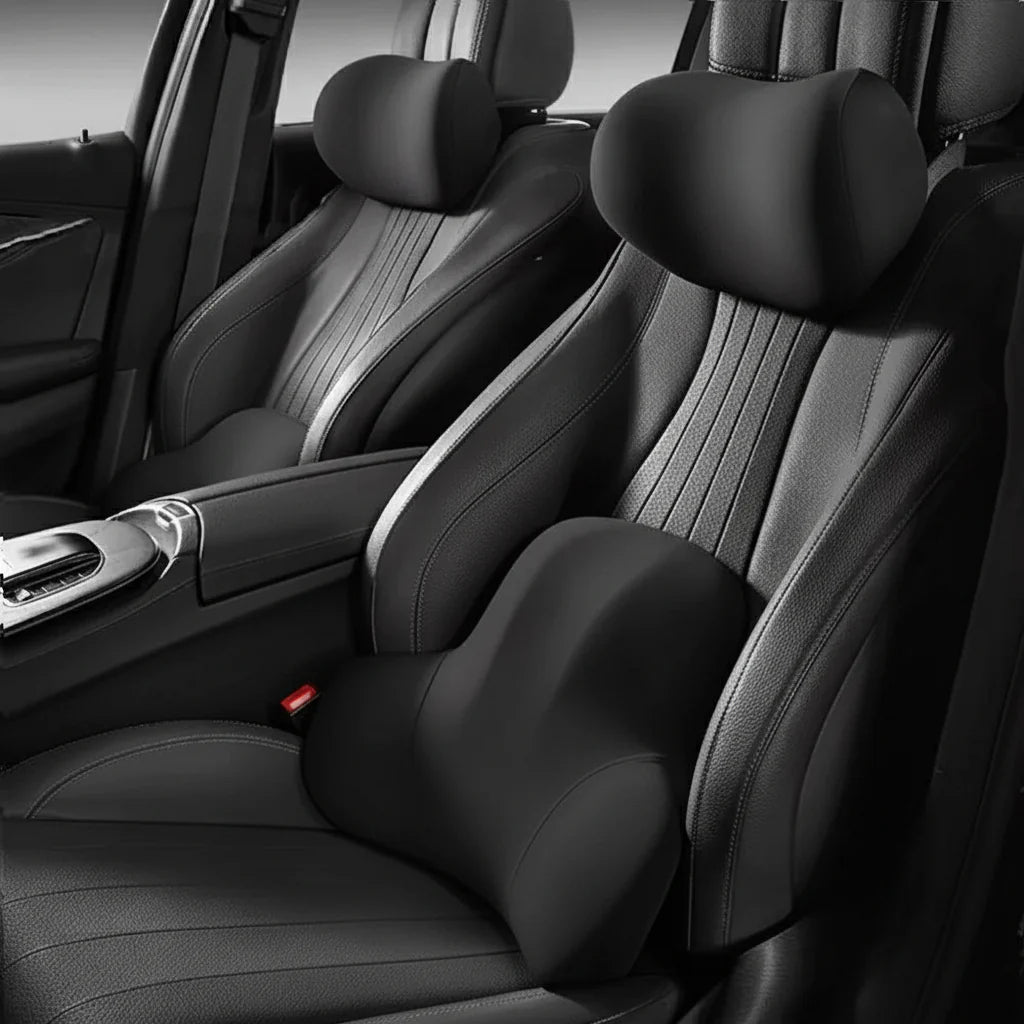 COMFORTOR – Memory Foam Auto-Nacken- & Lendenstütze für ergonomischen Sitzkomfort