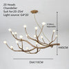 MAEVELLA – Elegante plafondlamp van hars en aluminium