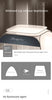 MOUSTIQUAIRE FACILE À SUSPENDRE – Moustiquaire sans installation – Design gris étoilé pour chambre & nuits d'été