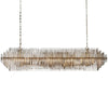 MERIDIA – Elegante plafondlamp van roestvrij staal