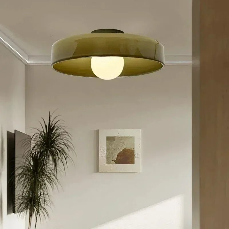 GLASSGLOW CEILING LIGHT – Skandinavische Deckenlampe aus Glas für warmes & minimalistisches Wohnambiente